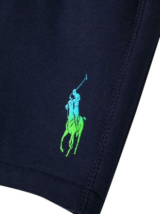Polo Ralph Lauren Cotton-Polyester Blend Bermuda Shorts - Blue