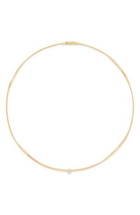 Marco Bicego Marrakech Diamond Coil Necklace in 18K Yellow/white Gold at Nordstrom, Size 16.5