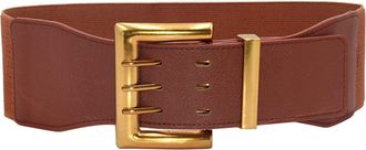 Generic Women Elastic Waist Belt Wide Stretch Waist Elastic Retro Dress Belt Stretchy Waistband Birthday Gifts