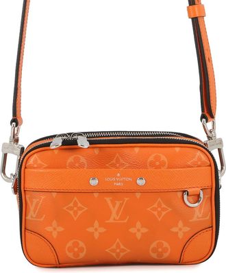Louis Vuitton Monogram Silver Monogram Taigarama Handbag Shoulder Bag (Pre-Owned)