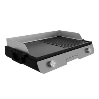 Cecotec Cecotec Barbacoa El&eacute;ctrica De Sobremesa Perfectroast 3000 Inox. 3000 W, Superficie De Cocinado Mixta, Revestimiento Antiadherente Rockstone, Termostat