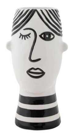 Charme 1921 Face Vase cm 13.2x11.8x26.3