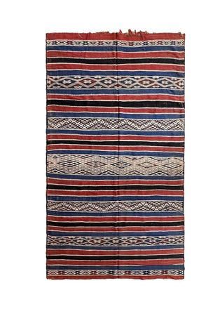 AFK Living Alfombra bereber marroqu&iacute; de lana y algod&oacute;n. 157 x 296 cm