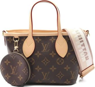 Louis Vuitton 2021s Neverfull BB Monogram tote bag - women - Canvas/Leather - One Size - Brown