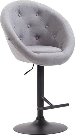 Clp Clp - Taburete De Bar London V2 En Tela Gris Negro