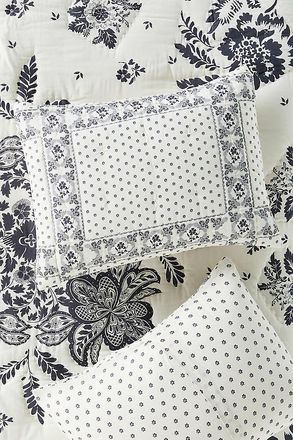 Anthropologie Bandana Cotton Shams, Set of 2