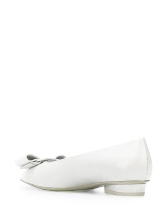 Ferragamo Ballerina Flat - White