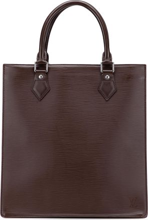 Louis Vuitton Epi Leren Sac Plat Tote Tas