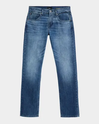 7 For All Mankind Men & apos;s The Straight Faded Denim Jeans