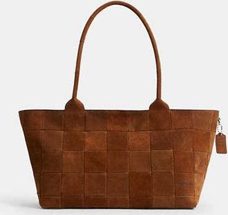 Coach Alter/Ego Large Tote Bag In Upcrafted Suede