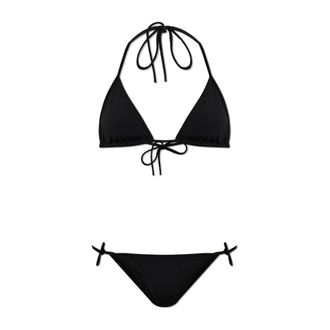 Balmain Bikinis, female, Black, Size: 2XS Two-piece swimsuit