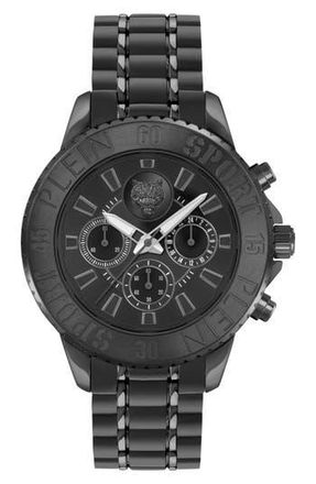 Plein Sport Glam Chronograph Watch in Black at Nordstrom Rack
