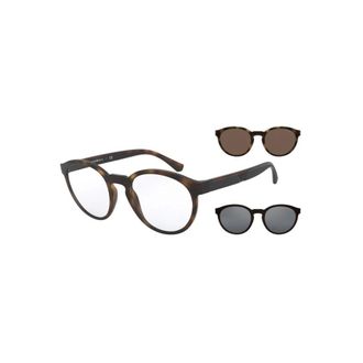 Emporio Armani Authentic Glasses with Top-Notch Service - male - Emporio Armani - Glasses - Brown - 52 MM - Accessories