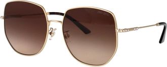 Jimmy Choo London Stijlvolle zonnebril met stijl 0Jc 4006Bd - Dames - Zonnebrillen - Geel - 58 MM - Accessoires