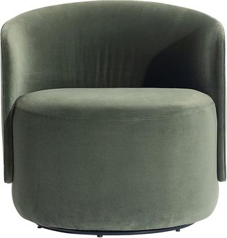 Bernhardt Crosby Fabric Swivel Chair