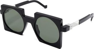 Vava Zonnebril - unisex - Zonnebrillen - Zwart - 51 MM - Accessoires