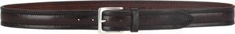 Orciani Brown Bull Soft Calf-Leather Belt