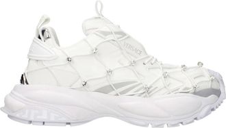 Versace Zapatillas de Tela - Shoes - Mujer - Blanco - 40 1/2 EU