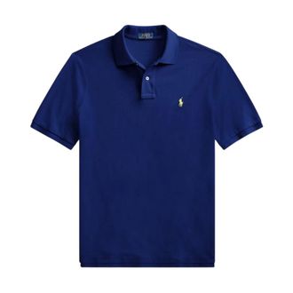Ralph Lauren Polo Shirts, male, Blue, Size: 2XL Fall Royal Polo