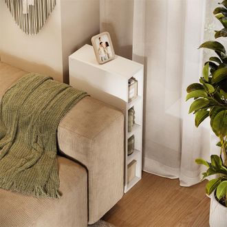 Vicco Estanter&iacute;a De Almacenamiento Rula, Blanco, 15 X 81.6 Cm, Vicco