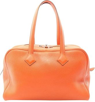 Herm&egrave;s Pre-owned Hermes Clemence Victoria II 35 Ladies M3WHHK69DYXQJWAA