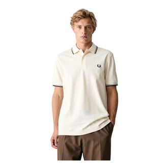 Fred Perry Camisa Polo M3600 - Tops - Hombre - Beige - 2XL