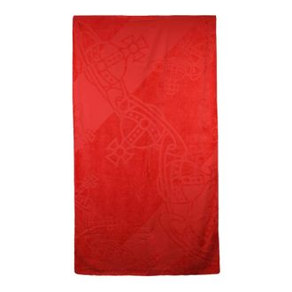Vivienne Westwood Home, Dames, Rood, ONE Size, Katoen, Telo Mare