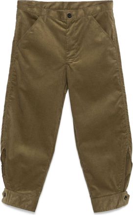 Comme Des Garçons corduroy trousers - men - Cotton - S - Green