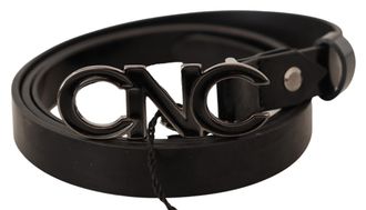 Costume National CNC Logo Leren Riem