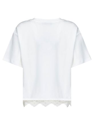 Max Mara Womens T-Shirt Wkdsala White Jersey Cotton T-Shirts & Jerseys