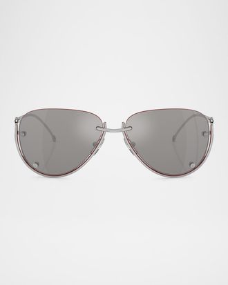 Diesel Mens DL1003 Aviator Sunglasses