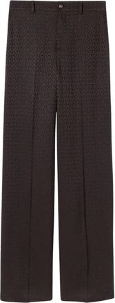 Gucci Dames, Broeken, Zwart, Maat: XL