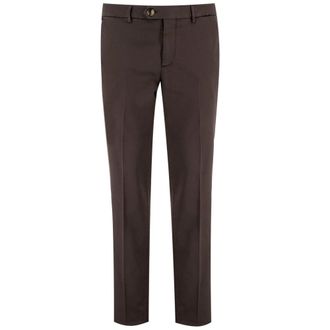 Brunello Cucinelli Heren, Broeken, Bruin, Maat: M Katoen