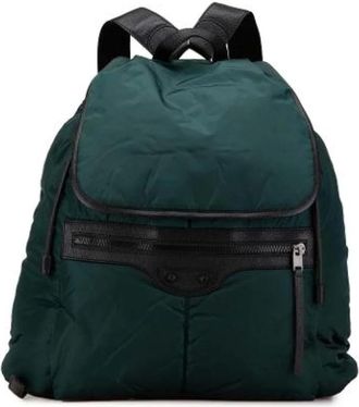 Balenciaga Pre-owned Backpacks, female, Green, Size: ONE SIZE Pre-owned Vintage Backpack