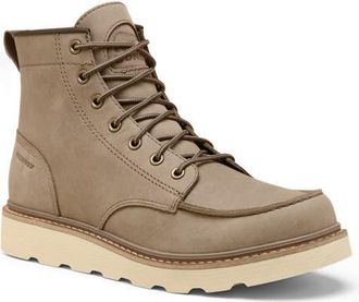 Sorel Slabtown 62 Waterproof Moc Toe Boot in Khaki Ii/Bleached Ceramic at Nordstrom, Size 10.5