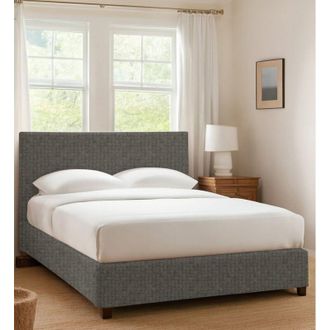 Talamo Italia Cama Individual Dagenham, Desenfundable, Hecho En Italia, Gris T&oacute;rtola