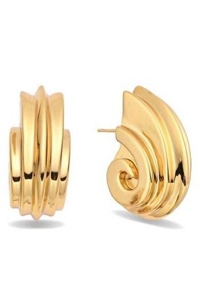 Eye Candy Los Angeles Bethany Stud Earrings in Gold at Nordstrom Rack