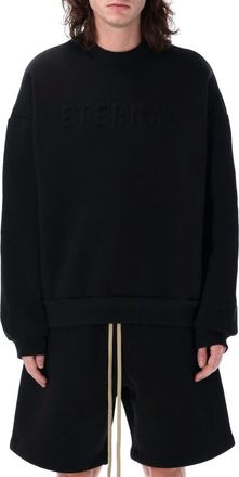 Fear of God Black Crew Neck Eternal Sweatshirt
