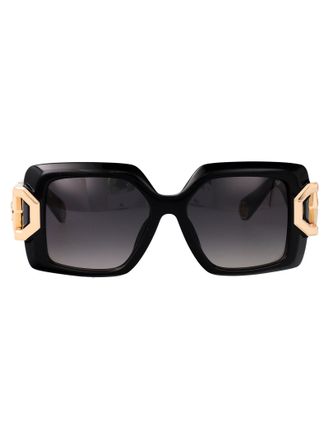 Philipp Plein Geometric Sunglasses Spp159 0700