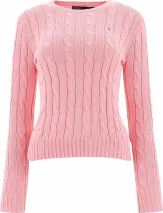 Ralph Lauren Trui - Dames - Ronde hals truien - Roze - M - Truien & Vesten