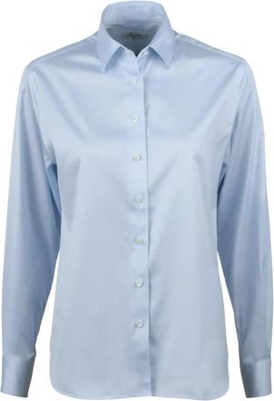 Stenstr&ouml;ms Siri Shirt - Dames - Overhemden - Blauw - 2XL - Katoen - Overhemden
