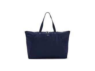 Tumi Just In Case Tote Tote Handbags Indigo/Light Gold, Nylon