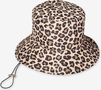 Catarzi Wendbarer Glockenhut mit Leopardenprint