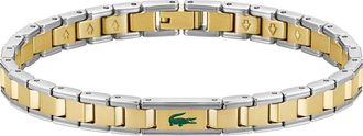 Lacoste Mens Metropole Edge Bracelet in Gold at Nordstrom
