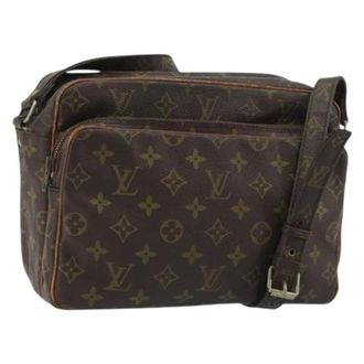 Louis Vuitton Tweedehands Canvas Louis Vuitton tassen - Dames - Pre-owned - Bruin - Maat: ONE Size