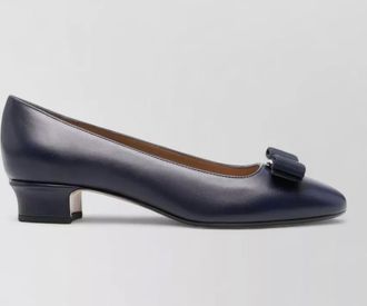 Ferragamo leather pumps