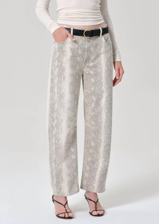 Citizens Of Humanity Miro Long Relaxed Jeans In Python