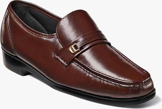 Florsheim Mens Riva Shoes In Cognac