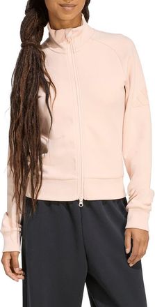 adidas Originals Soft Lux Slim Fit Track Jacket in Blush Pink// at Nordstrom, Size X-Small