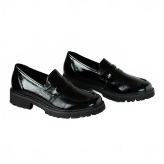 Remonte Womens D8602-00 Penny Loafer In Black